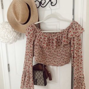 floral boutique top